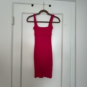 Lulu's Hot Pink Mini Dress